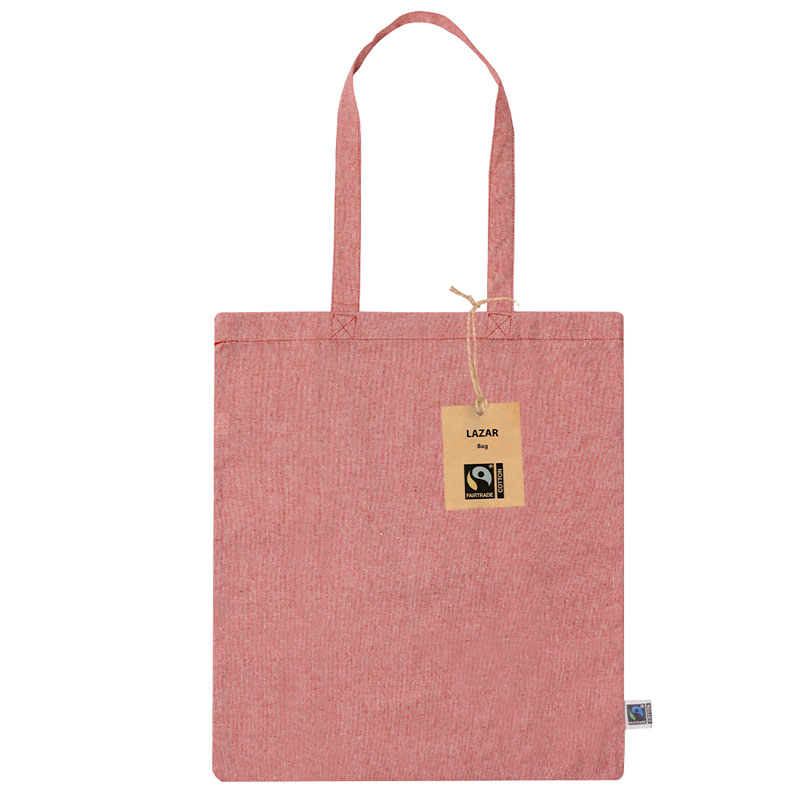Fairtrade tas gerecycleerd katoen - Afbeelding 6