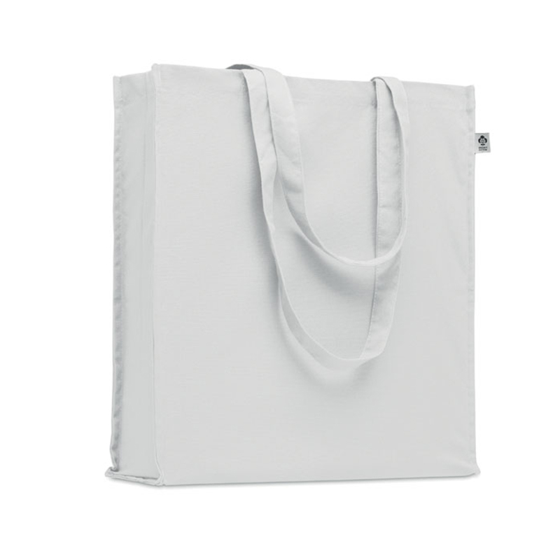 Fairtrade tas met zijvouw - Afbeelding 3