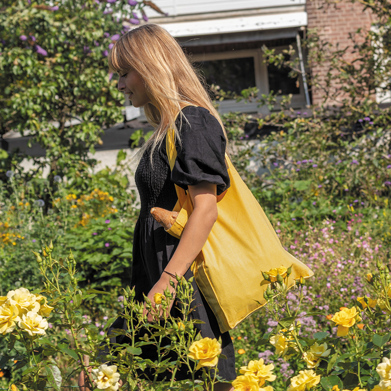 Gerecycleerde katoenen shopper - Afbeelding 2