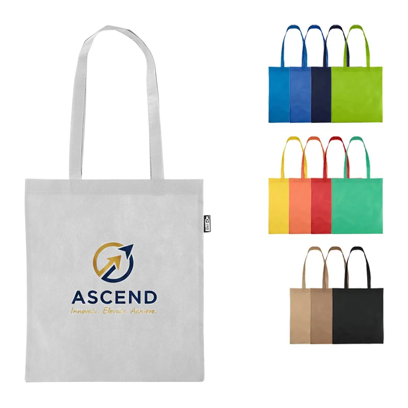 Gerecycleerde non-woven draagtas
