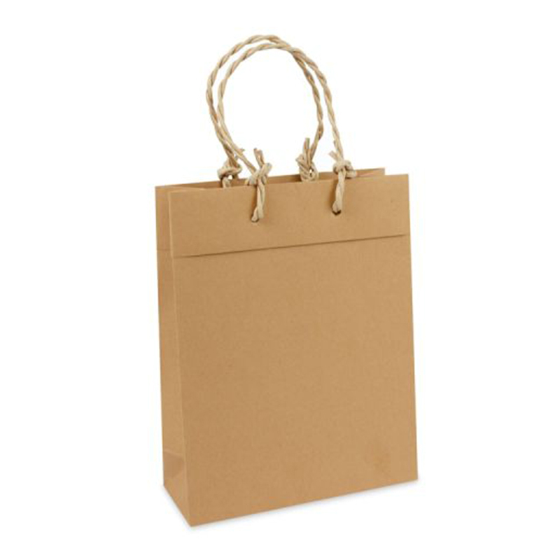 Gerecycleerde papieren tas S - Afbeelding 3
