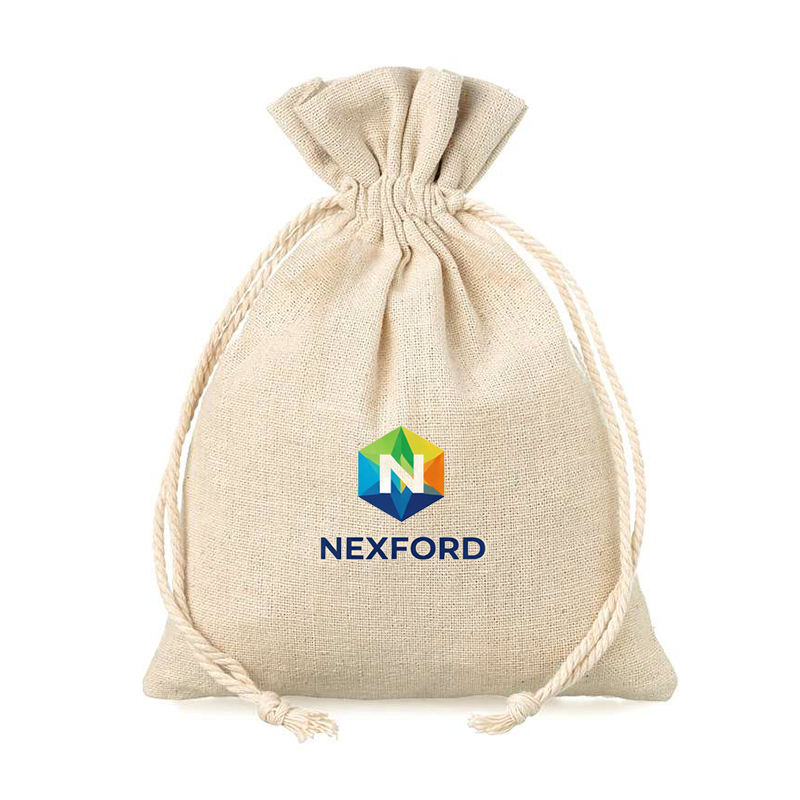 Katoenen zakje middel