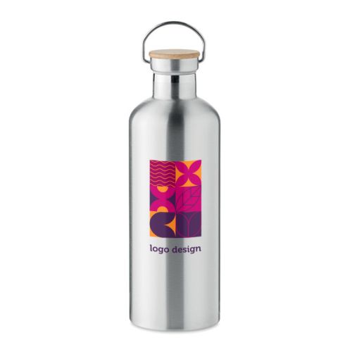 Dubbelwandige fles 1,5L - Afbeelding 1