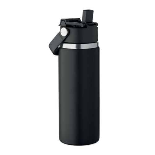 Dubbelwandige fles met rietje - Afbeelding 8