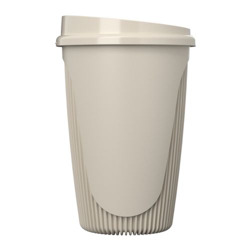 Enkelwandige beker met ribbels - Afbeelding 3