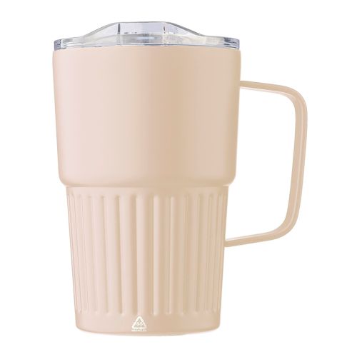 Gerecycleerde RVS thermosbeker to go - Afbeelding 2