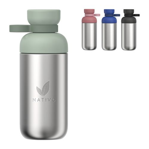 Mepal waterfles gerecycleerd RVS 500 ml - Afbeelding 1