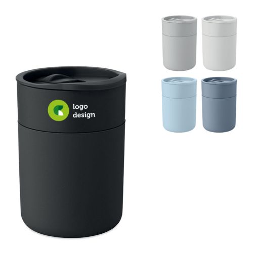 PP beker met schuifdeksel - Afbeelding 1