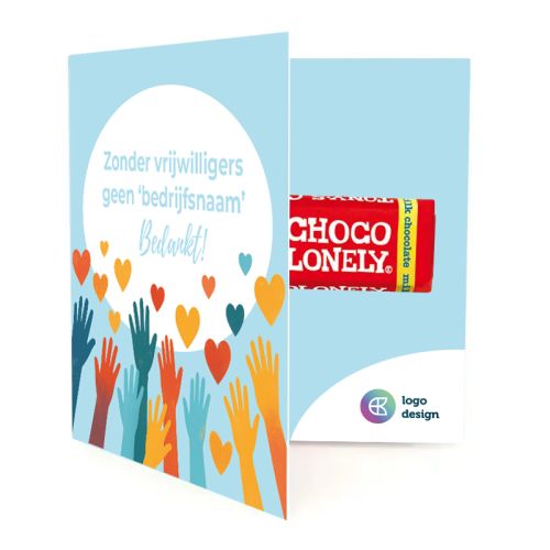 Kaart met Tony | Dag van de vrijwilliger - Afbeelding 1
