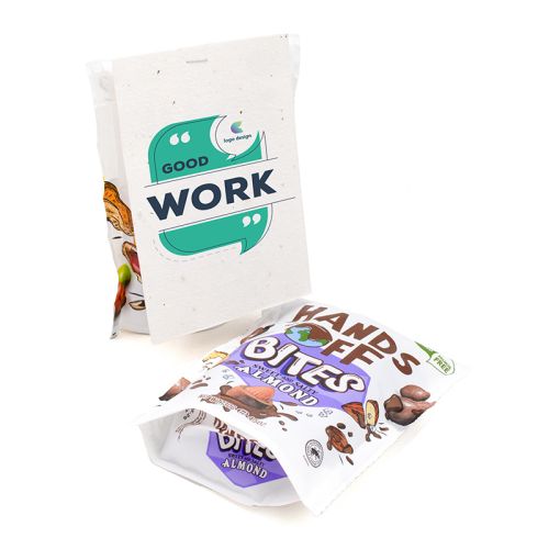 Hands Off bites met groeipapier kaartje - Afbeelding 1