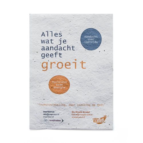 Groeipapier A5 | 200 gr./m2 - Afbeelding 4