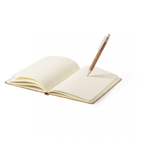 Notitieboek set van kurk en tarwestro - Image 5