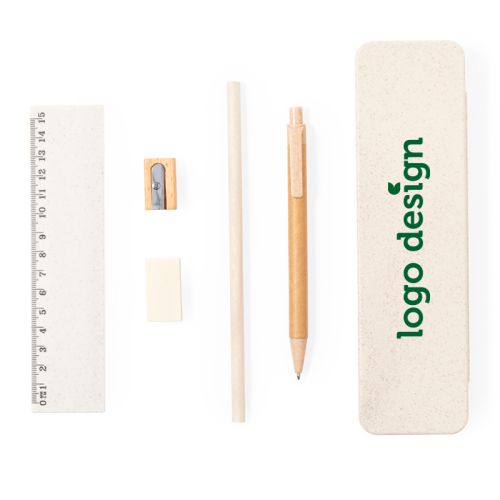 Schrijfset tarwestro - Afbeelding 1