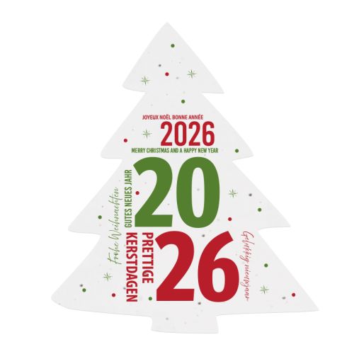 Groeipapier kerstboom A5 - Afbeelding 2
