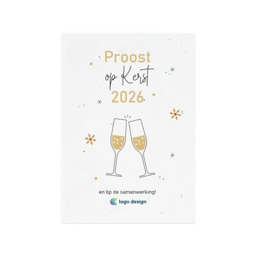 Groeipapier A6 kerst | 200 gr./m2 - Afbeelding 1
