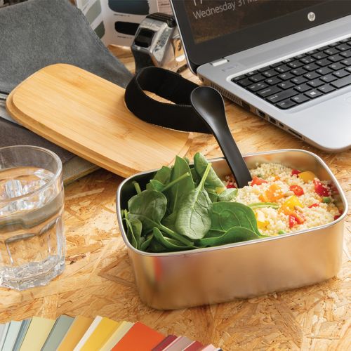 Lunchbox met spork - Afbeelding 4