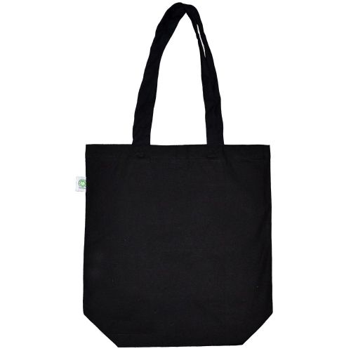 Fairtrade Shopper Canvas Zwart - Afbeelding 2
