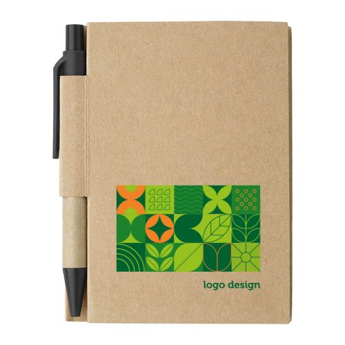 Notitieboekje met pen - Afbeelding 1