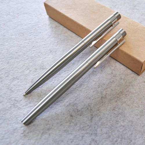 Schrijfset gerecycled RVS - Afbeelding 5