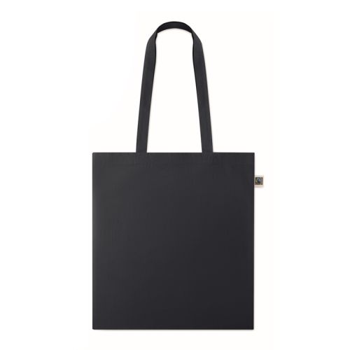 Fairtrade draagtas gekleurd | onbedrukt - Afbeelding 2