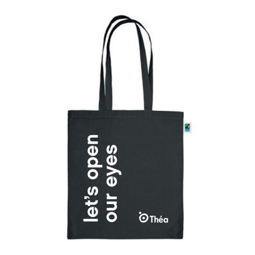 Fairtrade draagtas zwart - Afbeelding 1