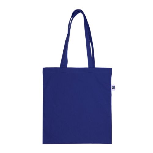 Fairtrade katoenen tas gekleurd - Afbeelding 2