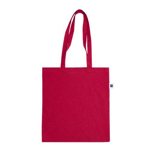 Fairtrade katoenen tas gekleurd - Afbeelding 4