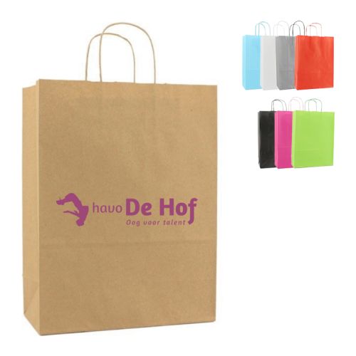 Gekleurde papieren tas M | 100 gr./m2 - Afbeelding 10