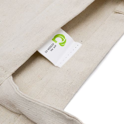 Ecru shopper gerecycled | 250 gr./m² - Afbeelding 5