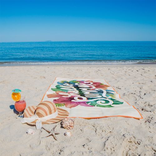 Strandlaken met opbergzak - Afbeelding 9