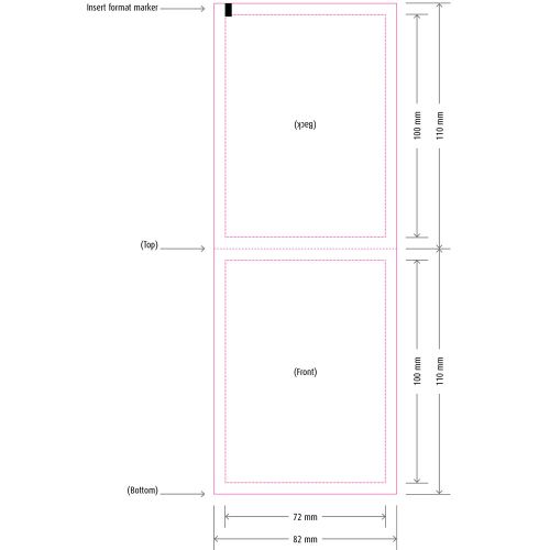 Zaadzakjes 82 x 110 mm tomatenvezelpapier - Afbeelding 3