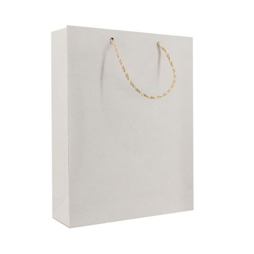 Gerecyclede papieren tas | 20 x 26 x 8 cm - Afbeelding 2