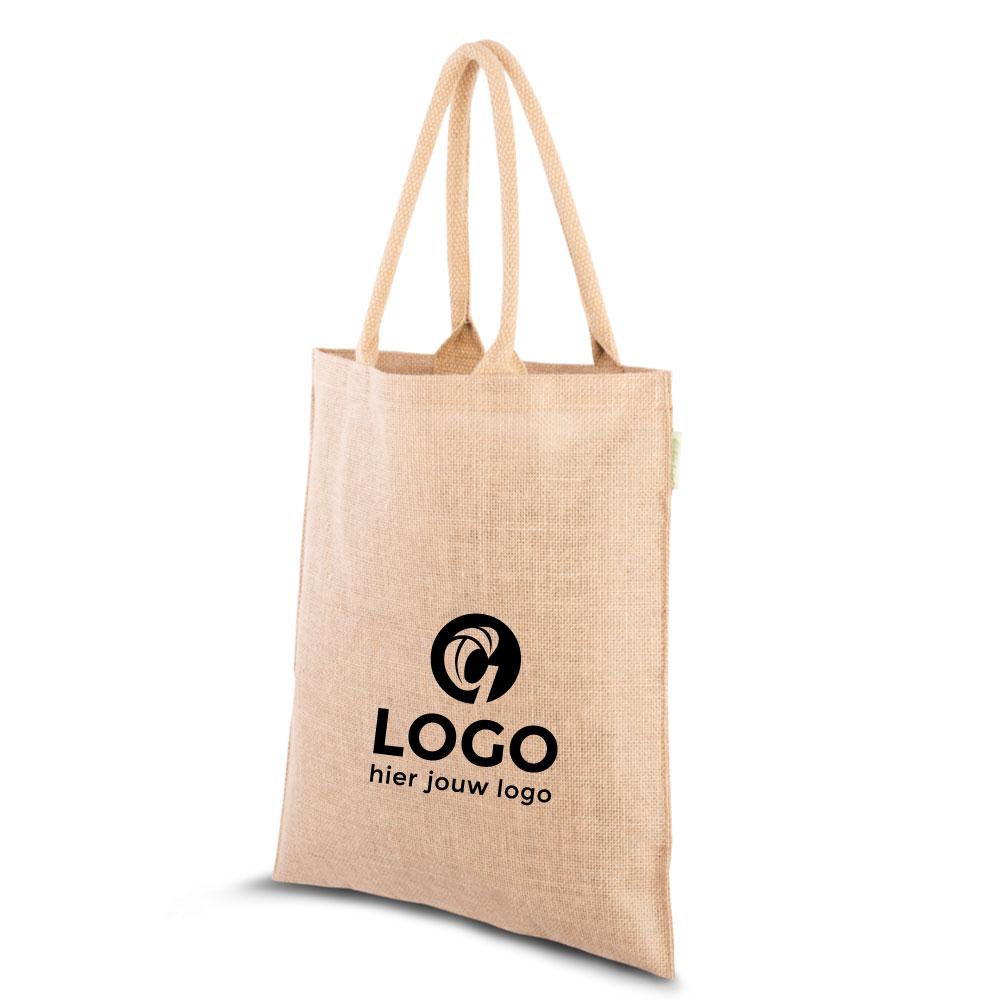 Jute beurstas de luxe | Eco geschenk