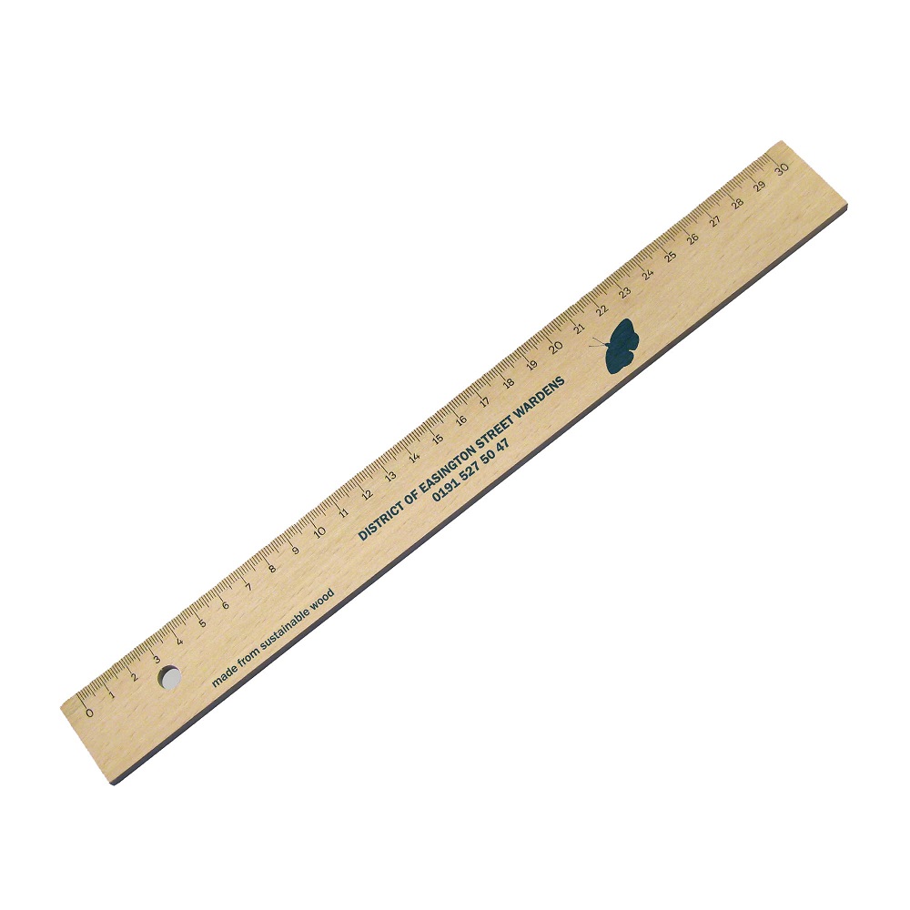Houten Liniaal 30 cm