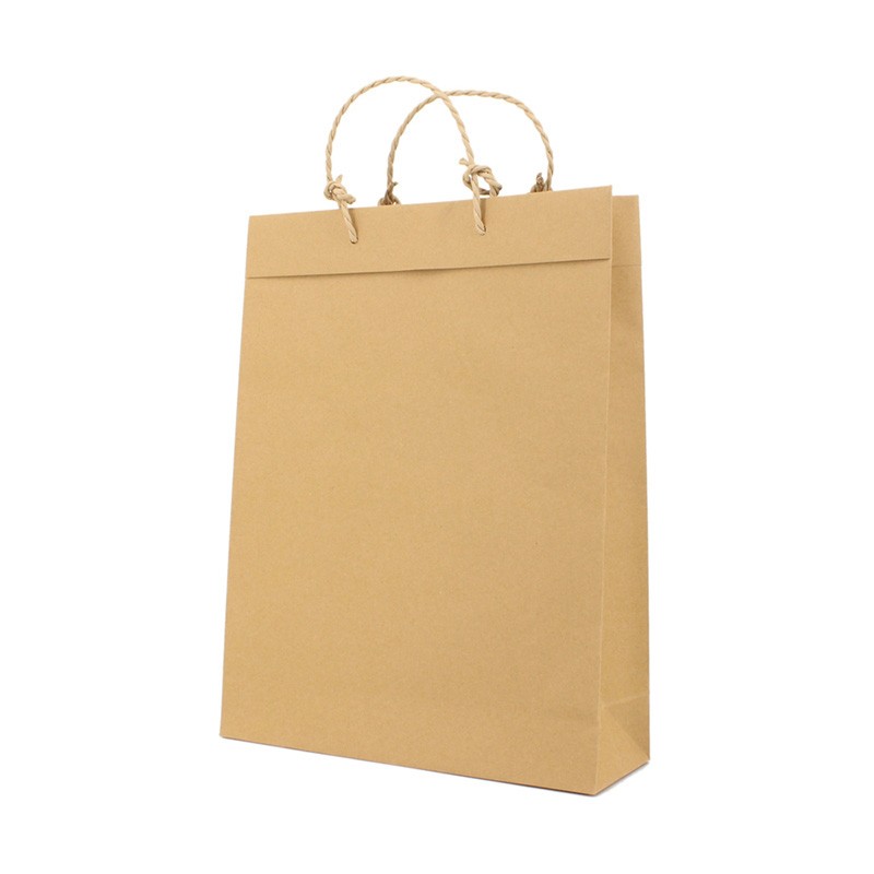 Gerecyclede papieren tas | Kraft | 31 x 40 x 10 cm